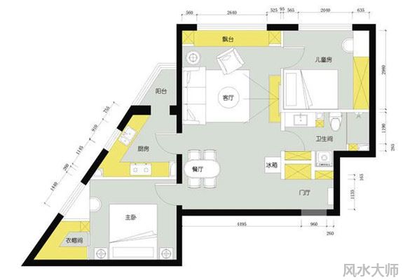 化解住宅尖角方法