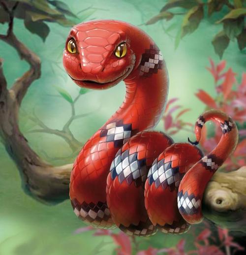 我梦见了一条红色的蛇有什么预兆