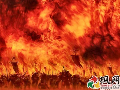 梦见有人救火